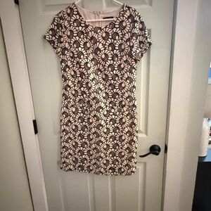 Tommy Hilfiger Pink and Black Floral Mini Dress